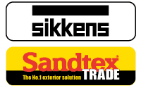 Sikkens and Sandtex Logos products used by Creative Finishes Painters and Decorators in Royston, Cambridge, Letchworth and Hertfordshire